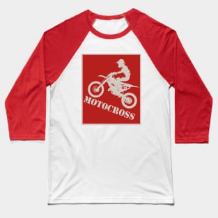 dirt bike motocross Baseball T-Shirt